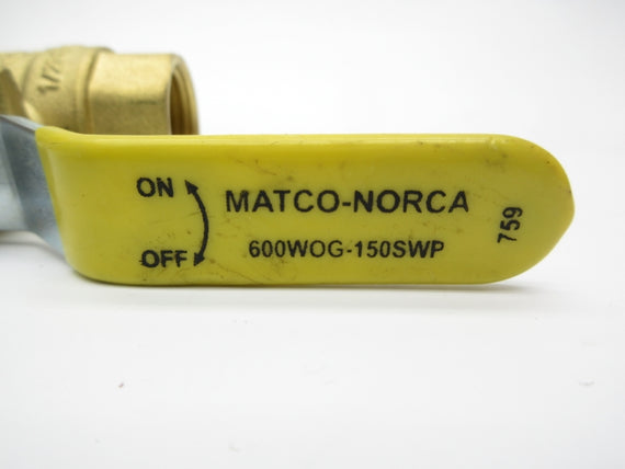 MATCO NORCA 600WOG-150SWP 1/2" NSNP