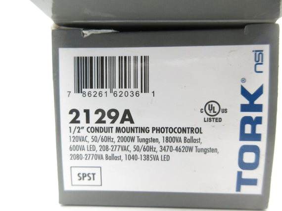 TORK 2129A 120VAC 1/2" NSMP