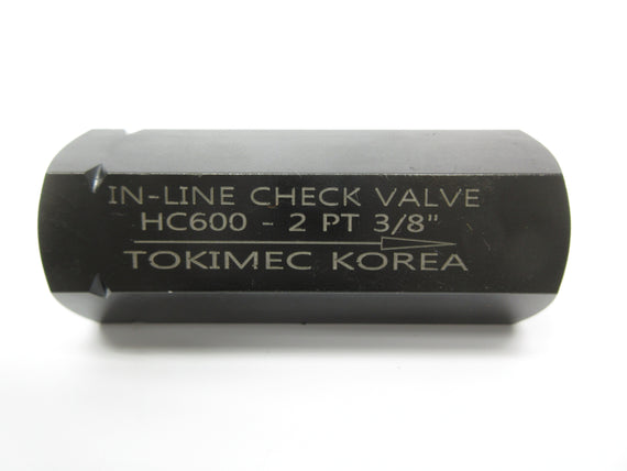 TOKIMEC KOREA HC600-2PT 3/8" NSNP