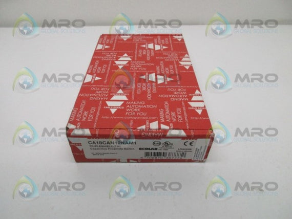 CARLO GAVAZZI CA18CAN12NAM1 PROXIMITY SENSOR * NEW IN BOX *