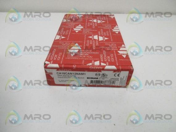 CARLO GAVAZZI CA18CAN12NAJM1 PROXIMITY SENSOR * NEW IN BOX *