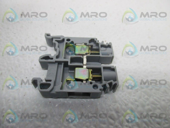 ENTRELEC M6/8 5118 DIN RAIL TERMINAL CONNECTOR * NEW NO BOX *