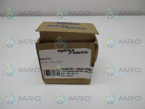 SPIRAX SARCO A743CA40F THERMO DYNAMIC STEAM TRAP 3/4" * NEW IN BOX *