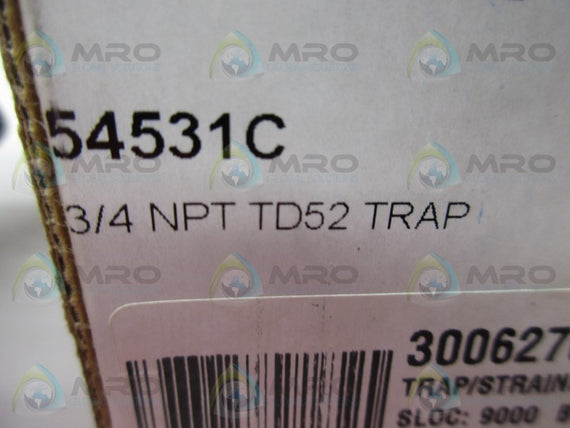 SPIRAX SARCO A743CA40F THERMO DYNAMIC STEAM TRAP 3/4" * NEW IN BOX *