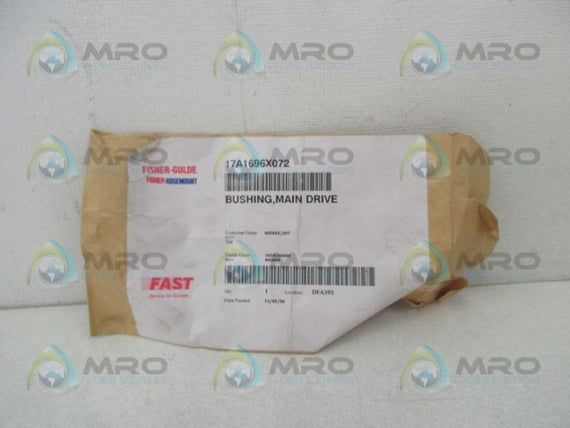 FISHER ROSEMOUNT 17A1696X072 BUSHING MAIN DRIVE * NEW IN ORIGINAL PACKAGE *