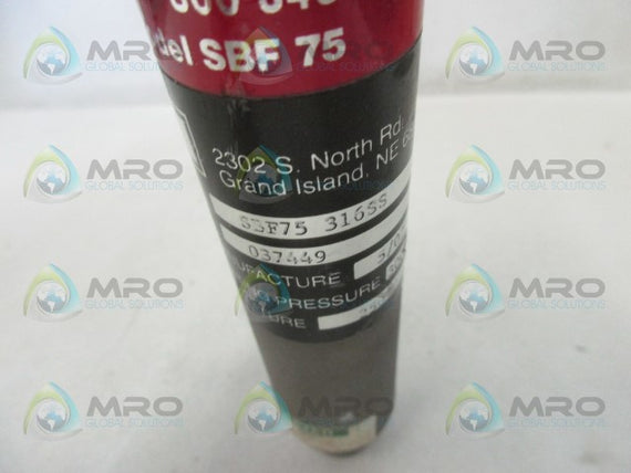 FSI SBF-75 316SS FILTER * USED *