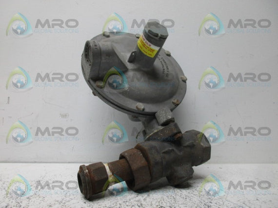 FISHER S100 GAS REGULATOR VALVE * USED *