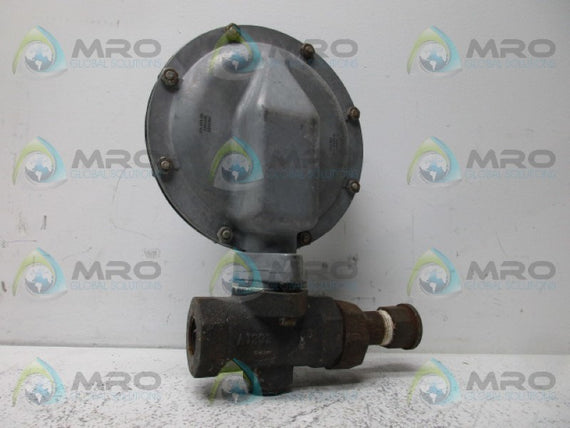 FISHER S100 GAS REGULATOR VALVE * USED *