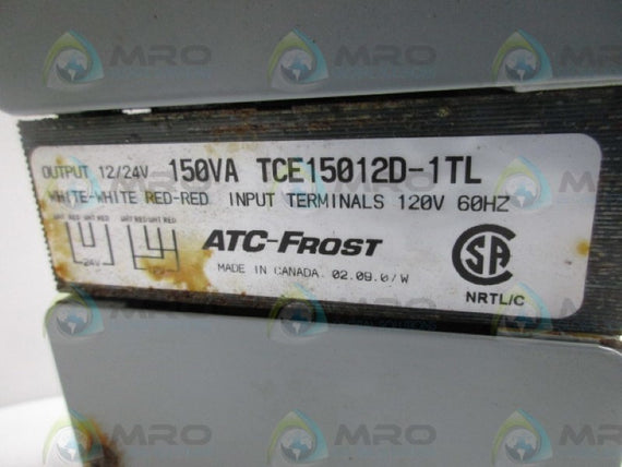 ATC FROST TCE15012D-1TL TRANSFORMER (AS PICTURED) *NEW NO BOX*