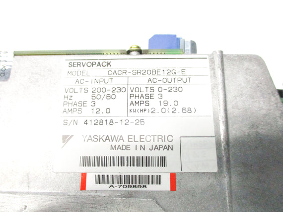 YASKAWA CACR-SR20BE12G-E REMAN