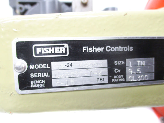 FISHER CONTROLS 5010-117-HCT001 W/ 32-24588S UNMP