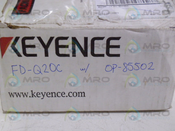 KEYENCE FD-Q20C w/ OP-85502 * NEW IN BOX *