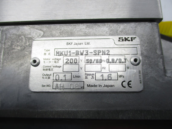 SKF MKU1-BW3-SPN2 NSNP