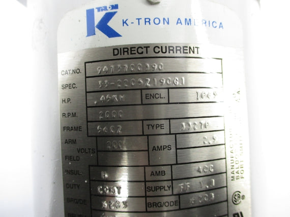 K-TRON 9473700390 NSNP