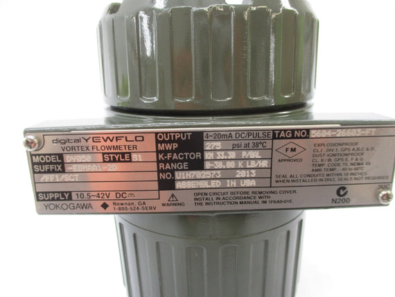 YOKOGAWA DY050-EBMAA1-2D/FF1/SCT 275PSI NSMP