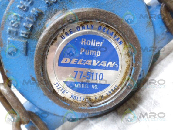 DELAVAN 77-5110 ROLLERS 19341 ROLLER PUMP 11/16" *USED*