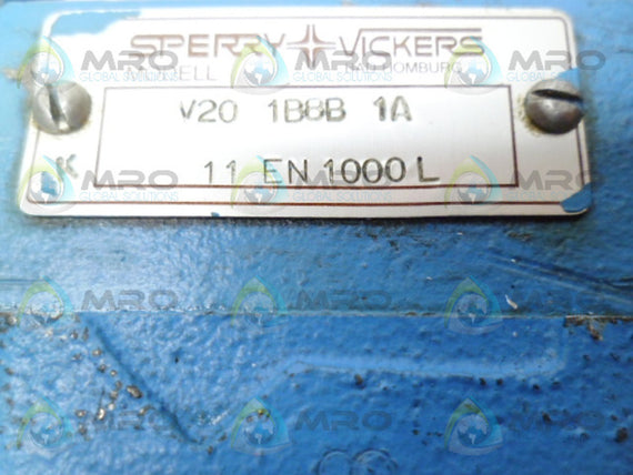 SPERRY VICKERS V201B8B1A11 HYDRAULIC PUMP *NEW NO BOX*