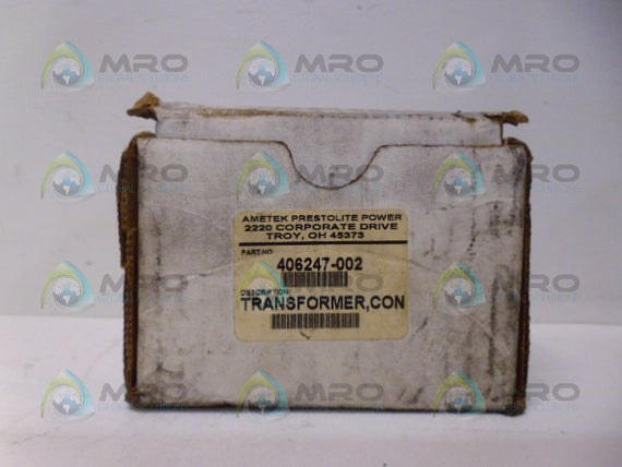 AMETEK 406247-002 TRANSFORMER *NEW IN BOX*