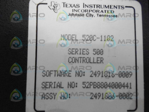 TEXAS INSTRUMENTS 520C-1102 *USED*