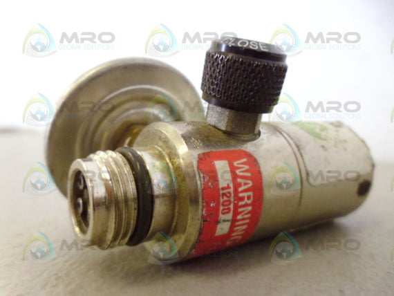 GASCO FLOW 1.0 SLPM REGULATOR FIXED FLOW REGULATOR *USED*