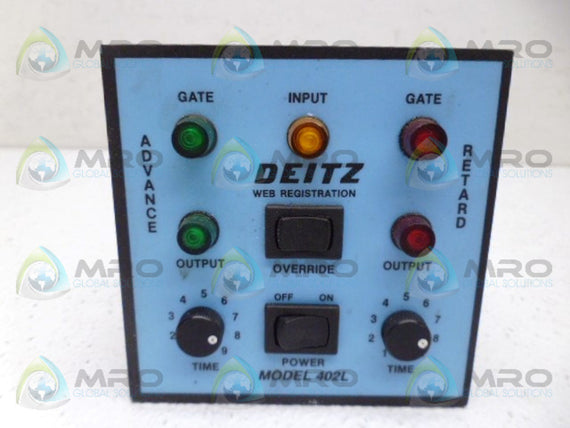 DEITZ 402L REGISTRATION CONTROLLER *USED*