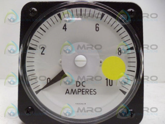 YOKOGAWA 103111MT-MT7 PANEL METER 0-10 DC AMPS * NEW NO BOX *