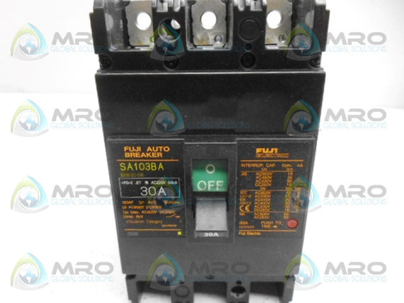 FUJI ELECTRIC SA103BA CIRCUIT BREAKER *NEW IN BOX*