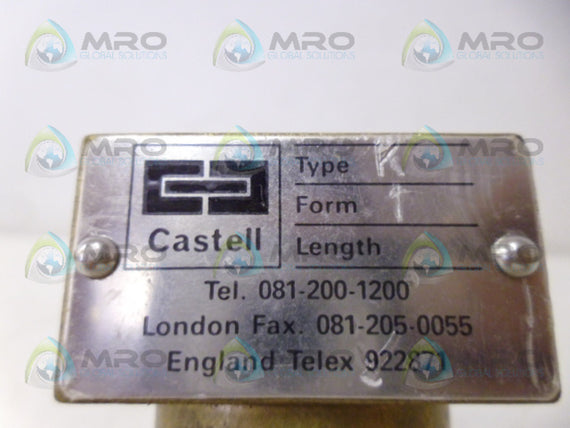 CASTELL K VALVE *NEW NO BOX*