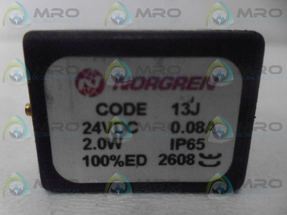 NORGREN 13J COIL 24VDC *NEW NO BOX*