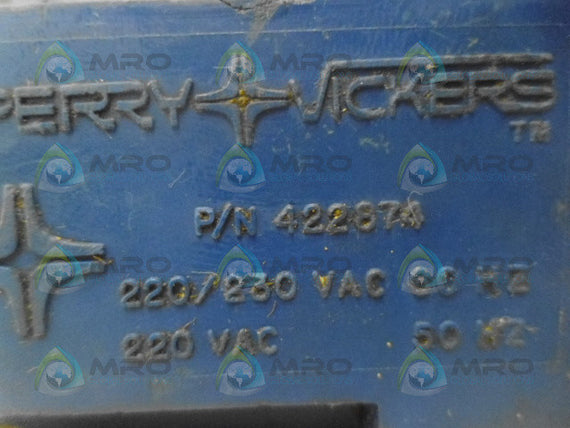 SPERRY VICKERS COIL 220/230VAC 422874 *USED*