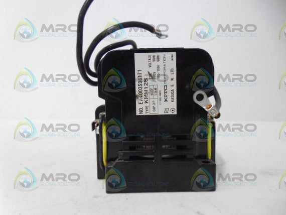 KITO CORP KMU12S CONTACTOR *NEW NO BOX*