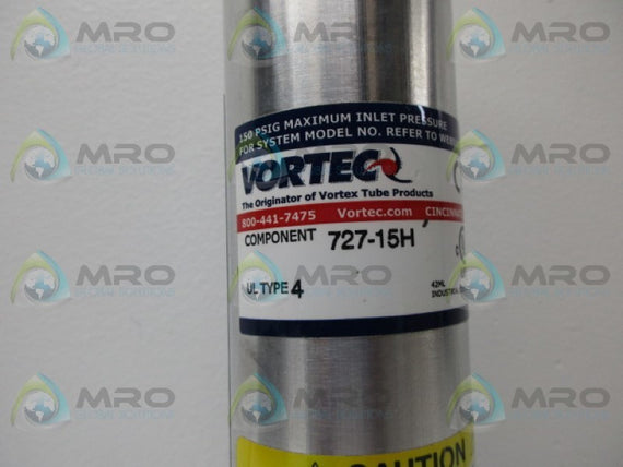 VORTEC 727-15H VORTEX COOLER *NEW NO BOX*