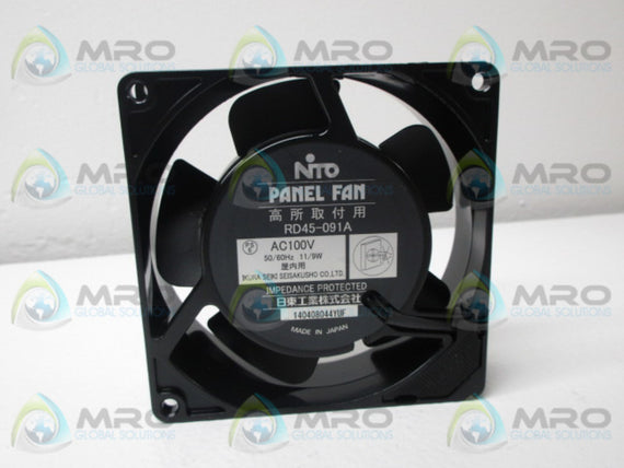 NITO RD45-091A PANEL FAN * NEW NO BOX *