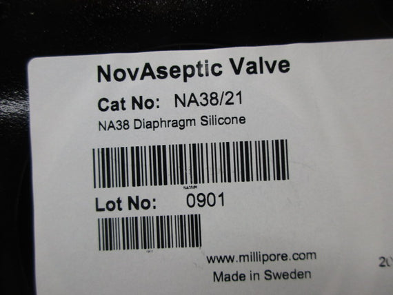 MILLPORE NA38/21 NOVASEPTIC VALVE * NEW IN ORIGINAL PACKAGE *