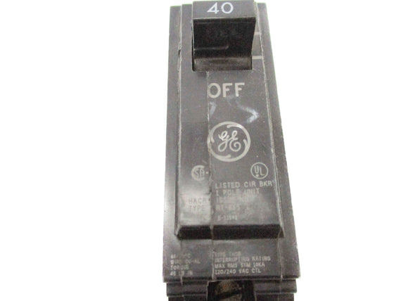 GENERAL ELECTRIC THQB 40A 240VAC NSNP