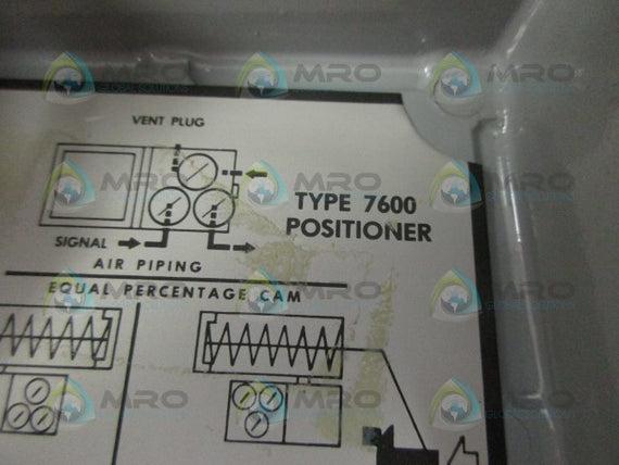 MASONEILAN 7600 VALVE POSITIONER CONTROL SIGNAL DRESSER *NEW NO BOX*