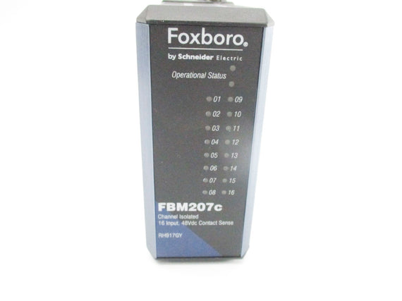 FOXBORO FBM207C RH917GY 48VDC NSNP