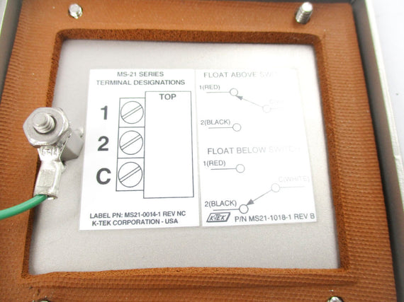 FACTORY MUTUAL SYSTEM MS21-1018-1 250VAC/DC 4A NSNP