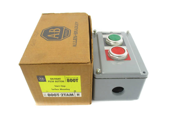 ALLEN BRADLEY 800T-2TAM SER. N (BR/YL) NSMP