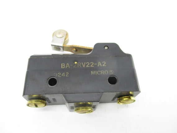 MICRO SWITCH BA-2RV22-A2 480VAC 20A UNMP