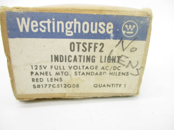 WESTINGHOUSE OTSFF 125VAC/DC NSNP