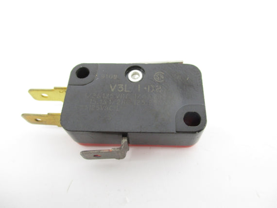 MICRO SWITCH V3L-1-D8 125VAC 15.1A NSNP