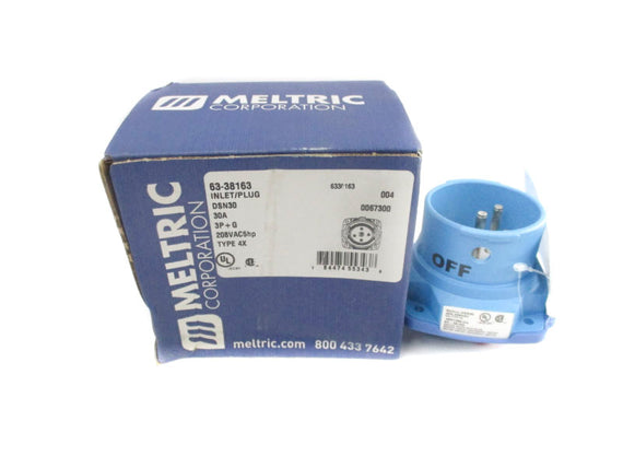 MELTRIC 63-38163 DSN30 208VAC 30A NSMP