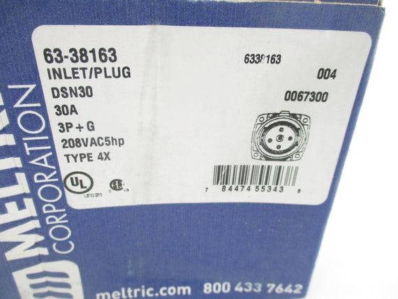 MELTRIC 63-38163 DSN30 208VAC 30A NSMP