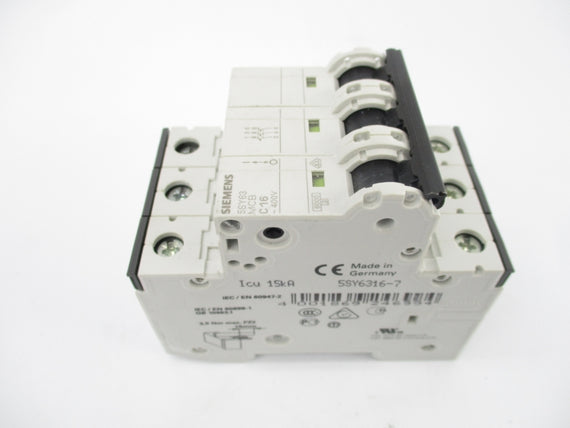 SIEMENS 5SY6316-7 400V (AS PICTURED) NSNP