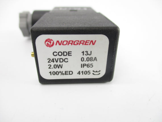 NORGREN 13J 24VDC 0.08A (AS PICTURED) NSNP