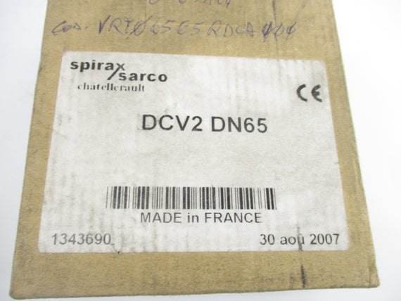 SPIRAX SARCO DCV2-DN65 NSMP