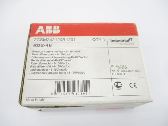 ABB 2CSM242120R1201 RD2-48 48-150VAC/DC NSMP