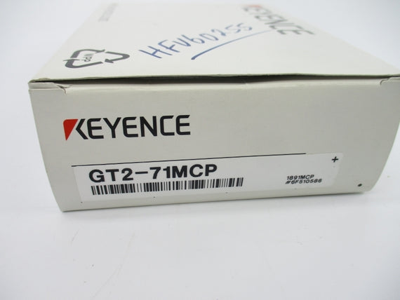 KEYENCE GT2-71MCP 20-30VDC NSMP