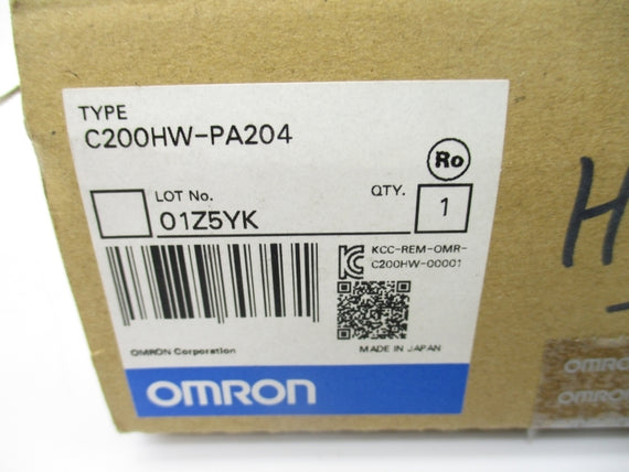 OMRON C200HW-PA204 100-120/200-240VAC NSMP